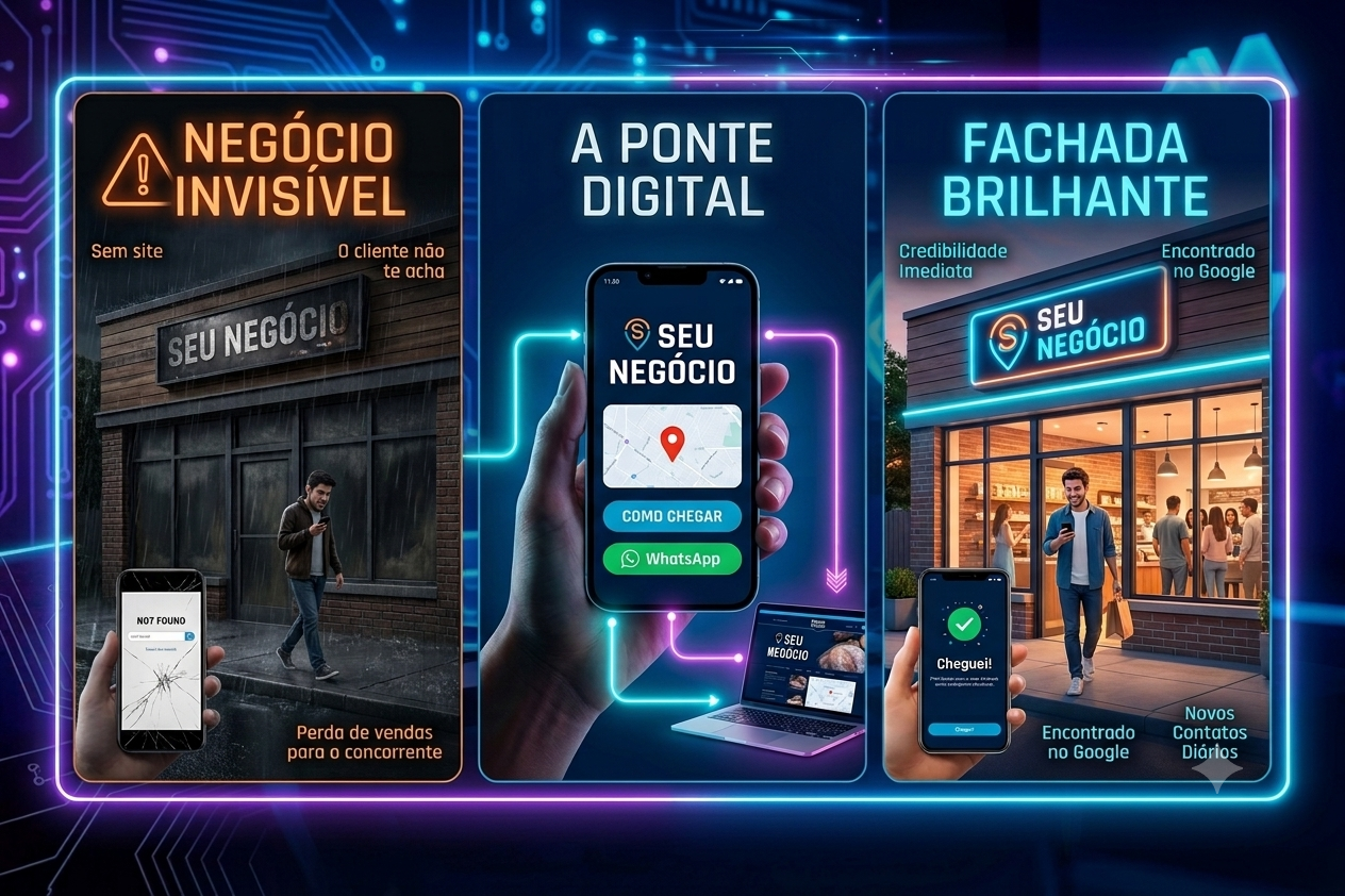 por que os comercios precisam de um site? pq terao a loja aberta dia e noite